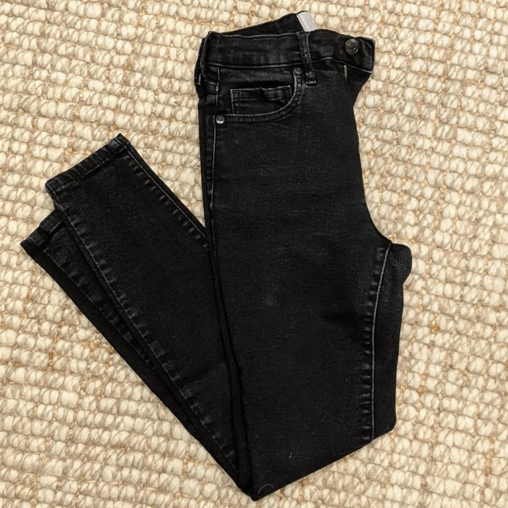 Everlane Black Authentic Stretch High-Rise Skinny